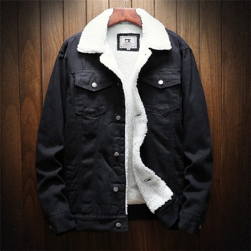 Men's Winter Denim Jacket