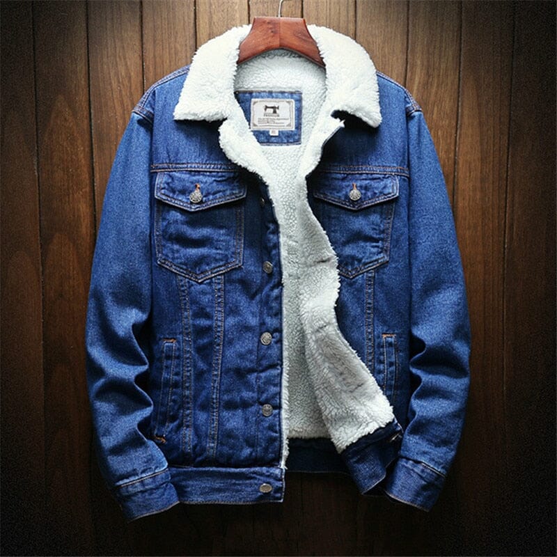 Men's Winter Denim Jacket